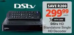 Checkers Hyper DStv HD Standalone Single HD Decoder offer