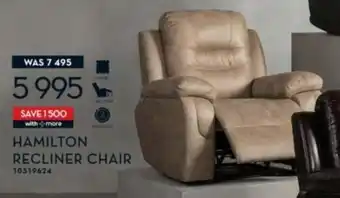 Rochester Hamilton recliner chair offer
