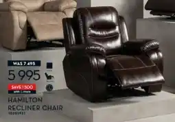 Rochester Hamilton recliner chair offer