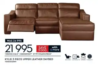 Kylie upper leather daybed