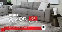 Rochester Wilder 3 seater couch offer