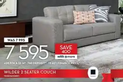 Rochester Wilder 2 seater couch offer