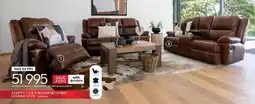 Rochester Everitt 1, 2 & 3 seater recliner lounge suite offer