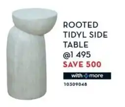 Rochester Rooted tidyl side table offer