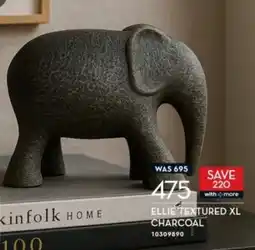 Rochester Ellie textured xl charcoal offer