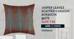 Rochester Jasper leaves scatter cushion offer