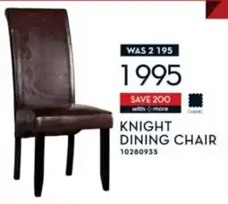 Rochester Knight dining chair offer