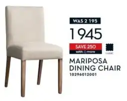 Rochester Mariposa dining chair offer