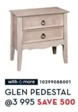Rochester Glen pedestal offer