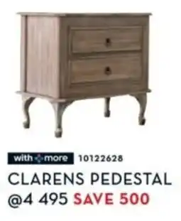 Rochester Clarens pedestal offer