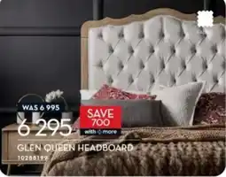 Rochester Glen queen headboard offer