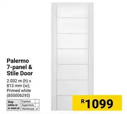 Builders Warehouse Palermo 7-panel & Stile Door offer