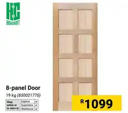 Builders Warehouse HighCroft 8-panel Door offer