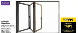 Builders Warehouse Kenzo Foldslide Glass Door offer