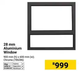 Builders Warehouse Kayo 28 mm Aluminium Window Chrome offer