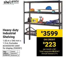 Builders Warehouse Shelf Mate Heavy-duty Industrial Shelving offer