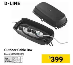 Builders Warehouse D-line Outdoor Cable Box offer