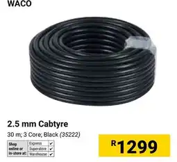 Builders Warehouse Waco Cabtyre offer