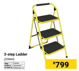 Builders Warehouse 3-step Ladder offer