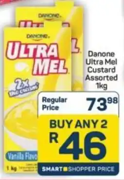 Pick n Pay Hypermarket Danone Ultra Mel Custard Assorted offer