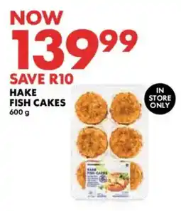 Woolworths Hake fish cakes offer
