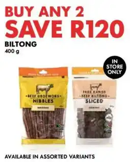 Woolworths Biltong offer