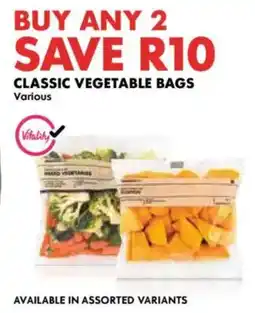Woolworths Classic vegetable bags offer