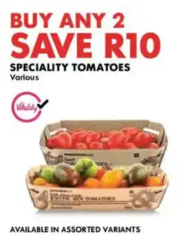 Woolworths Speciality Tomatoes offer