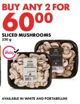 Woolworths Sliced Mushrooms offer