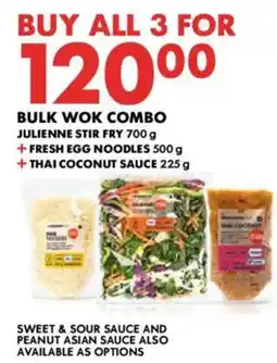 Woolworths Bulk wok combo offer