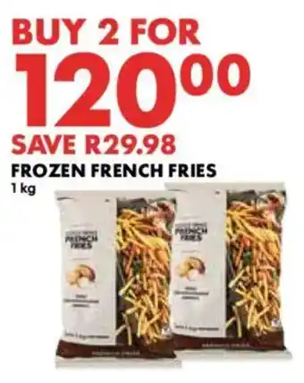 Woolworths Frozen french fries offer