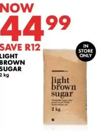 Woolworths Light brown sugar offer