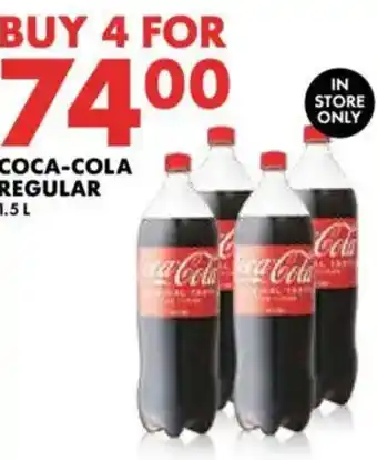 Woolworths Coca-Cola Regular offer