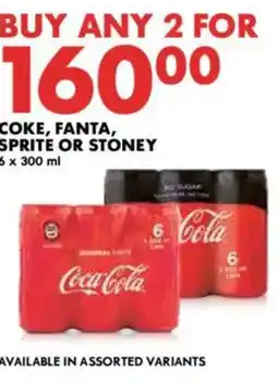Woolworths Coke, fanta, sprite or stoney offer
