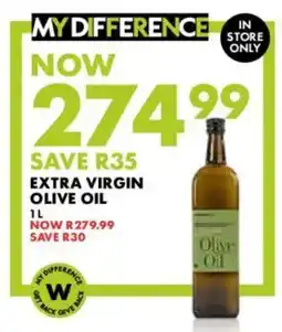 Woolworths Extra virgin olive oil offer