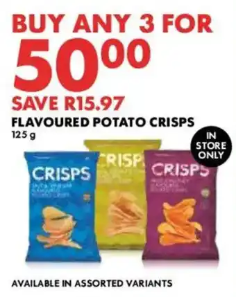 Woolworths Flavoured potato crisps offer