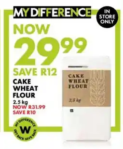Woolworths Cake wheat flour offer