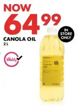 Woolworths Canola Oil offer
