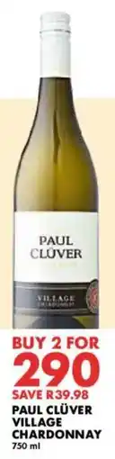 Woolworths Paul cluver village chardonnay offer