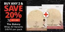 Checkers The Bakery Wrap All Variants offer
