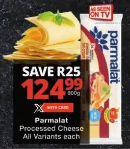 Checkers Parmalat Processed Cheese All Variants offer