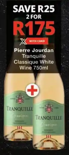 Checkers Pierre Jourdan Tranquille Classique White Wine offer