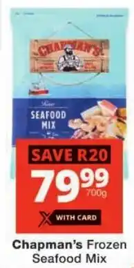 Checkers Chapman's Frozen Seafood Mix offer