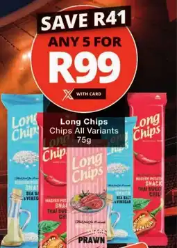 Checkers Long Chip Chips All Variants offer