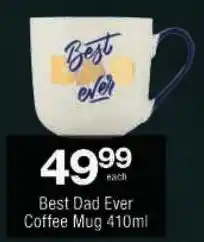 Checkers Best Dad Ever Coffee Mug offer