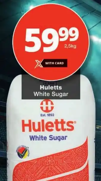 Checkers Huletts White Sugar offer