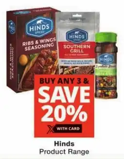 Checkers Hinds Product Range offer