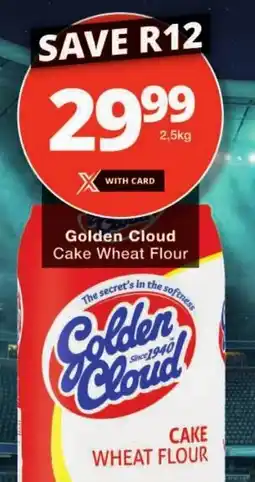 Checkers Golden Cloud Cake Wheat Flour offer