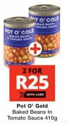 Checkers Pot O' Gold Baked Beans In Tomato Sauce offer