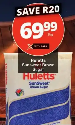 Checkers Huletts SunSweet Brown Sugar offer
